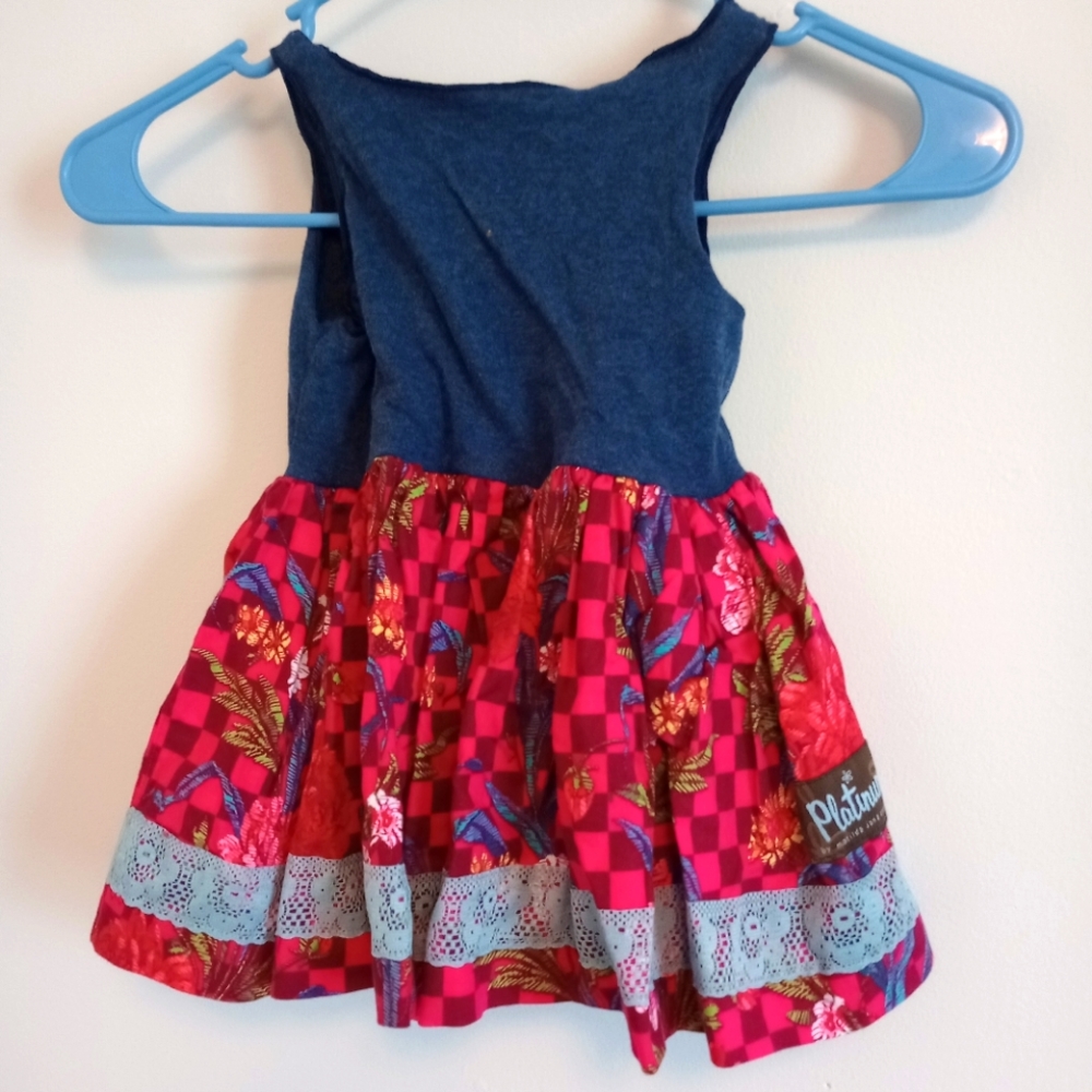Matilda Jane Platinum Girls Size 2 Floral Dress